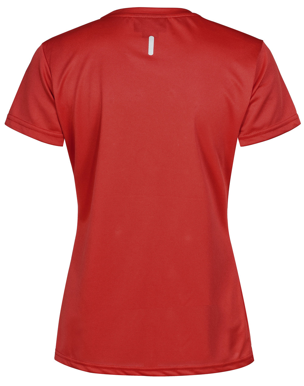 Rapidcool Ultra Light Tee Shirt Ladies - Red - Back