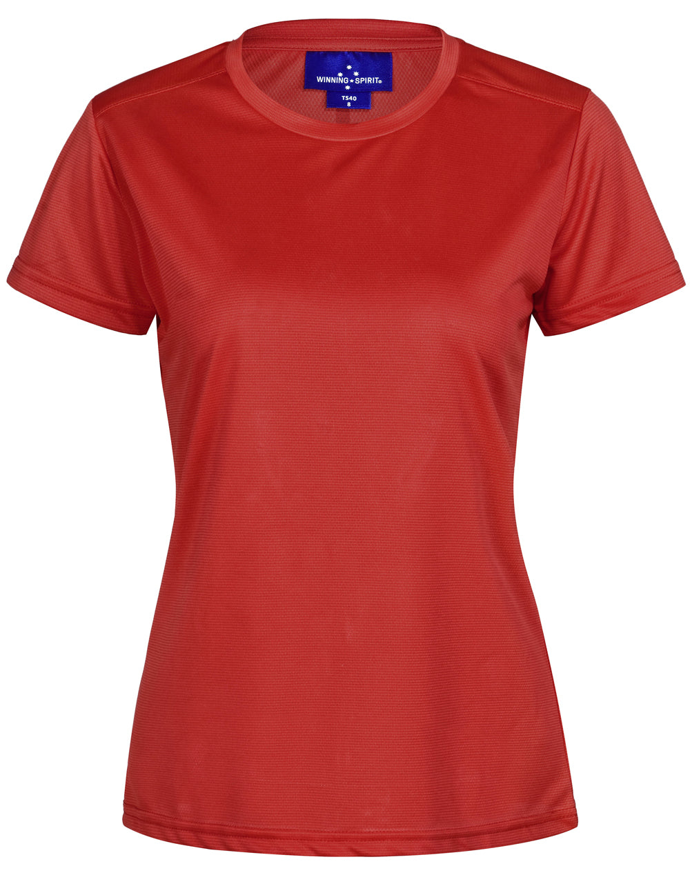 Rapidcool Ultra Light Tee Shirt Ladies - Red - Front