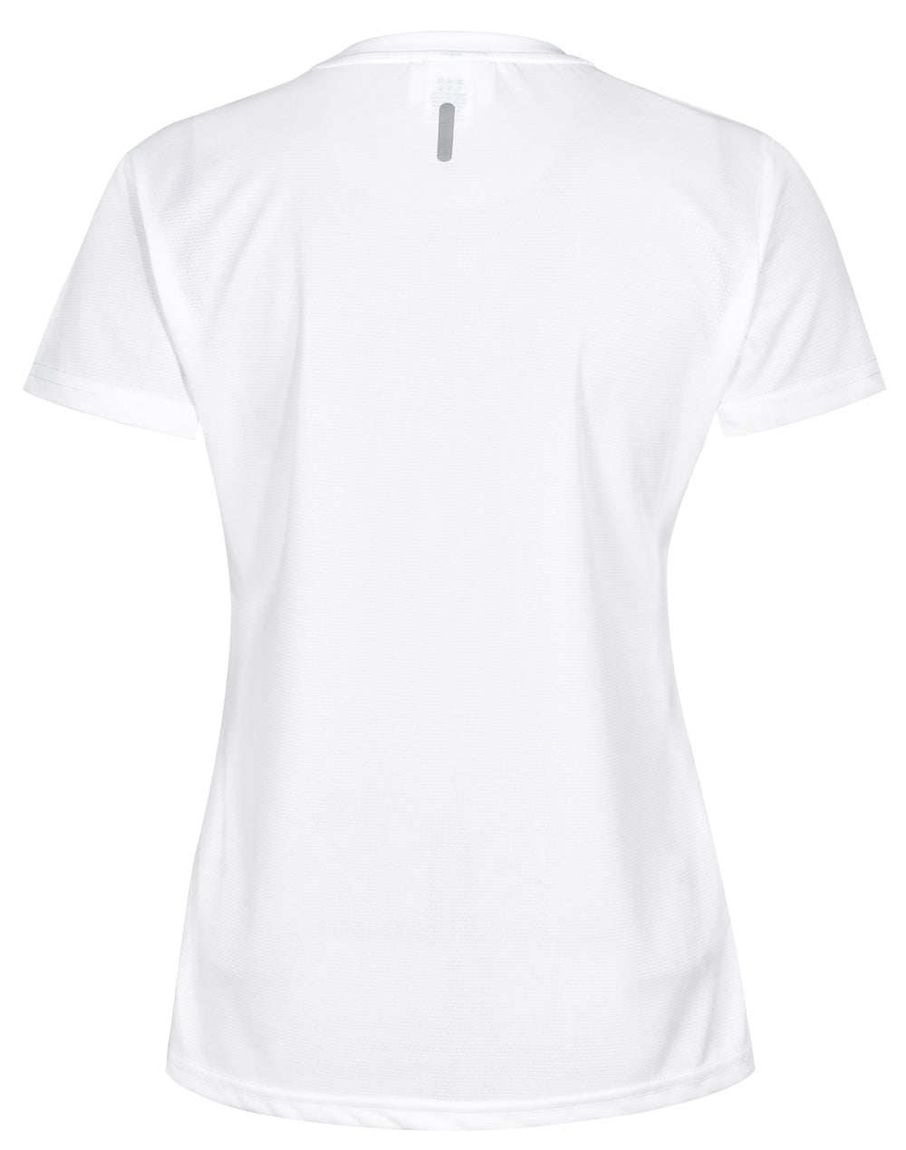 Rapidcool Ultra Light Tee Shirt Ladies - White - Back