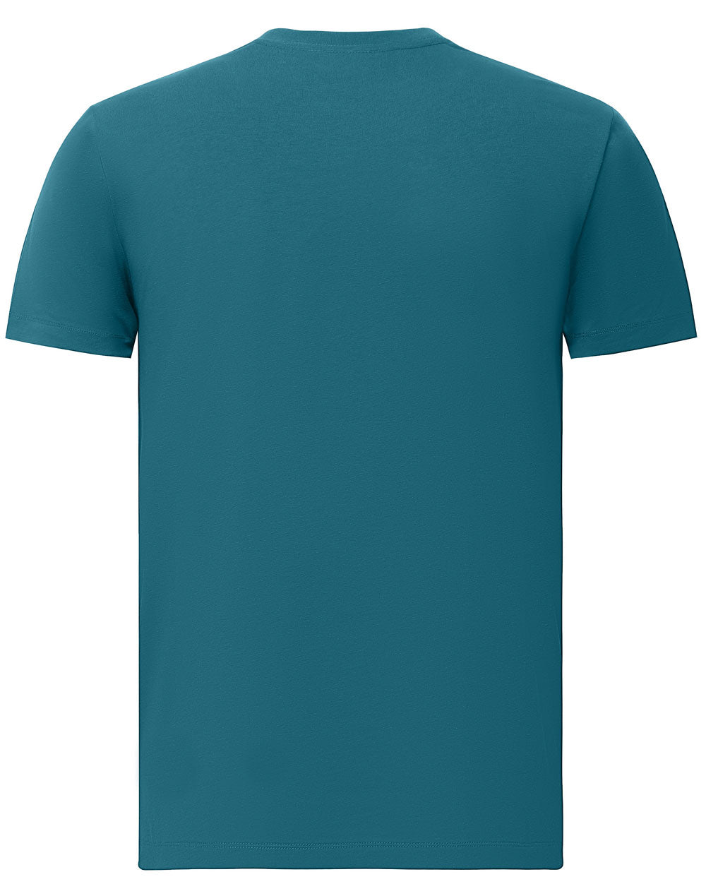 Premium Cotton Face Tee Men's - Atlantic - Back