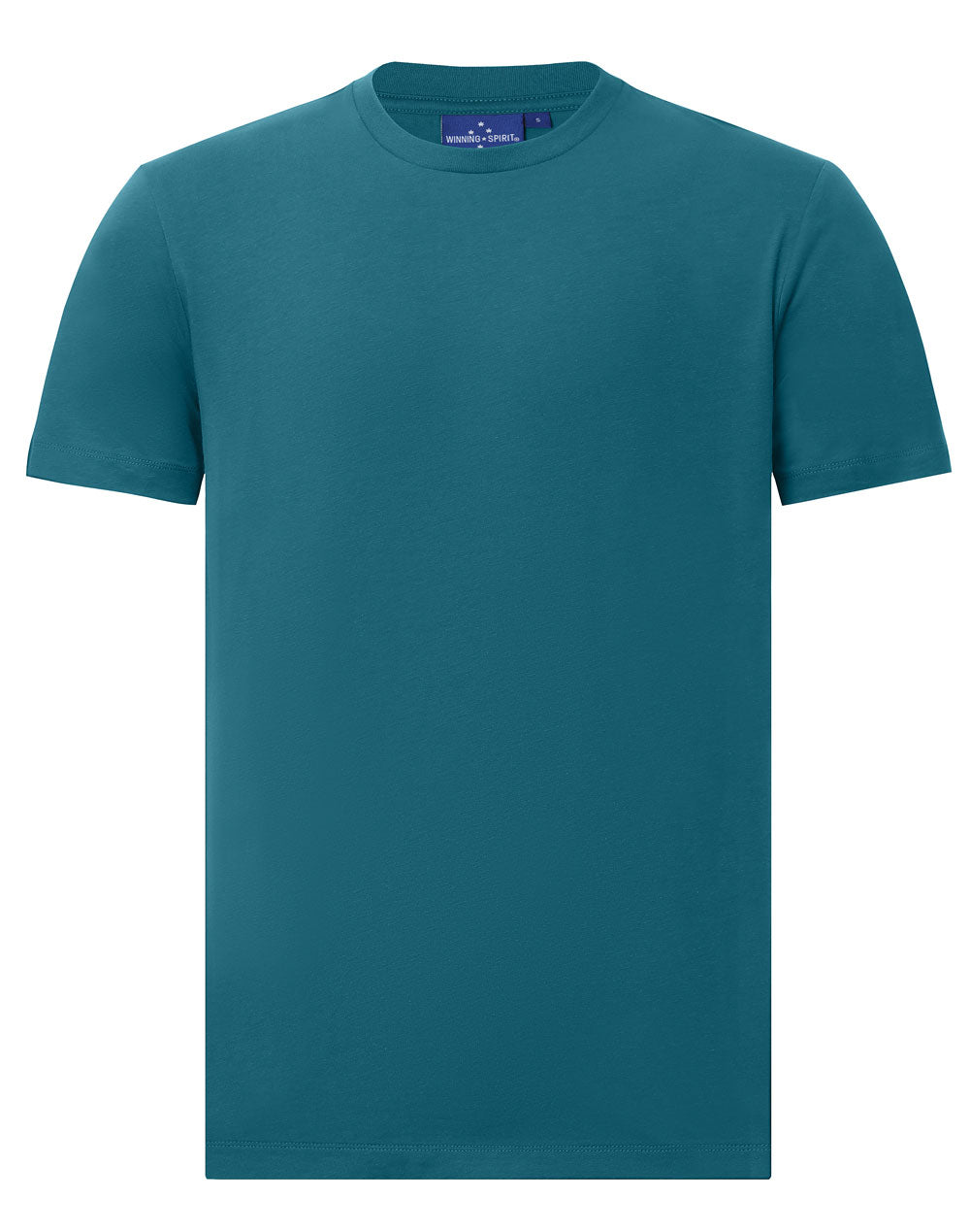 Premium Cotton Face Tee Men's - Atlantic - Front