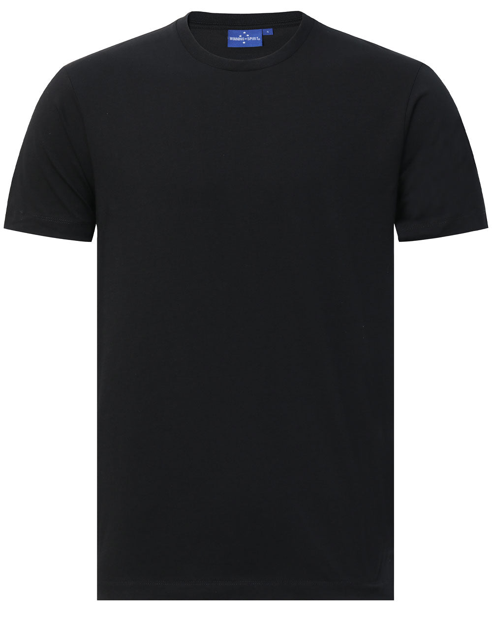 Premium Cotton Face Tee Men's - Black - Front