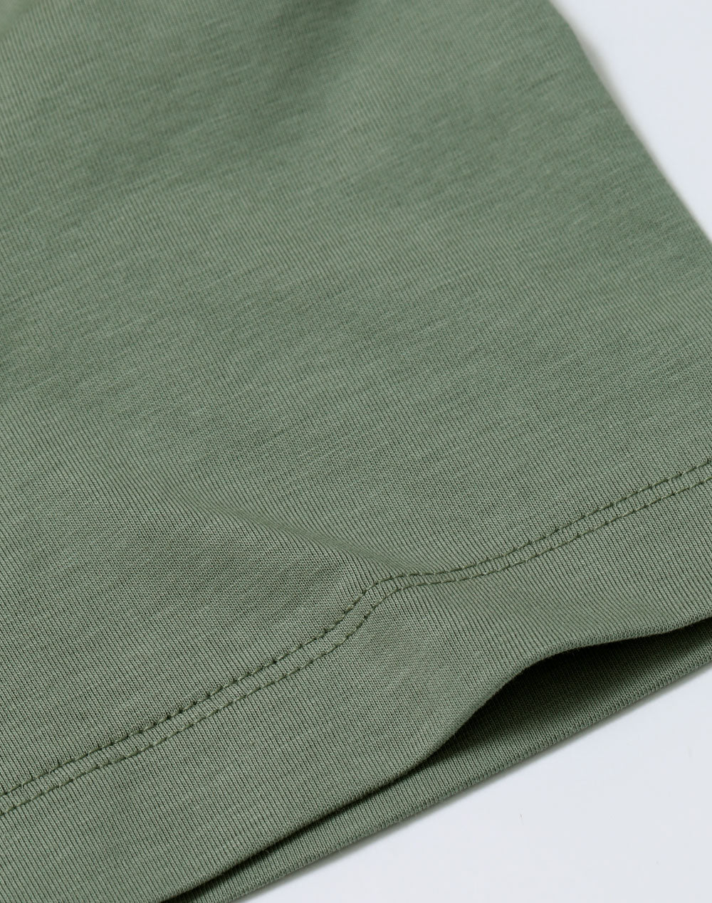 Premium Cotton Face Tee Men's - Mineral Green - View