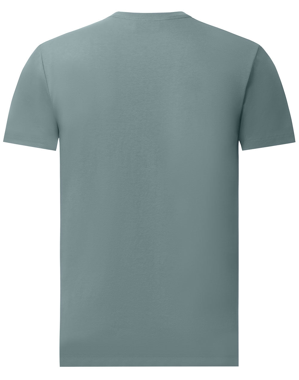 Premium Cotton Face Tee Men's - Pastel Blue - Back