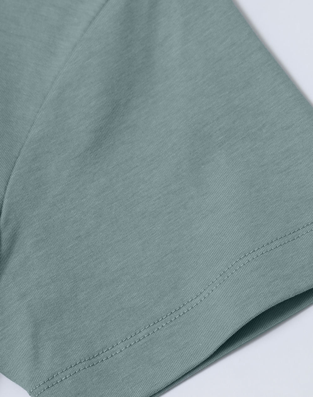 Premium Cotton Face Tee Men's - Pastel Blue - View