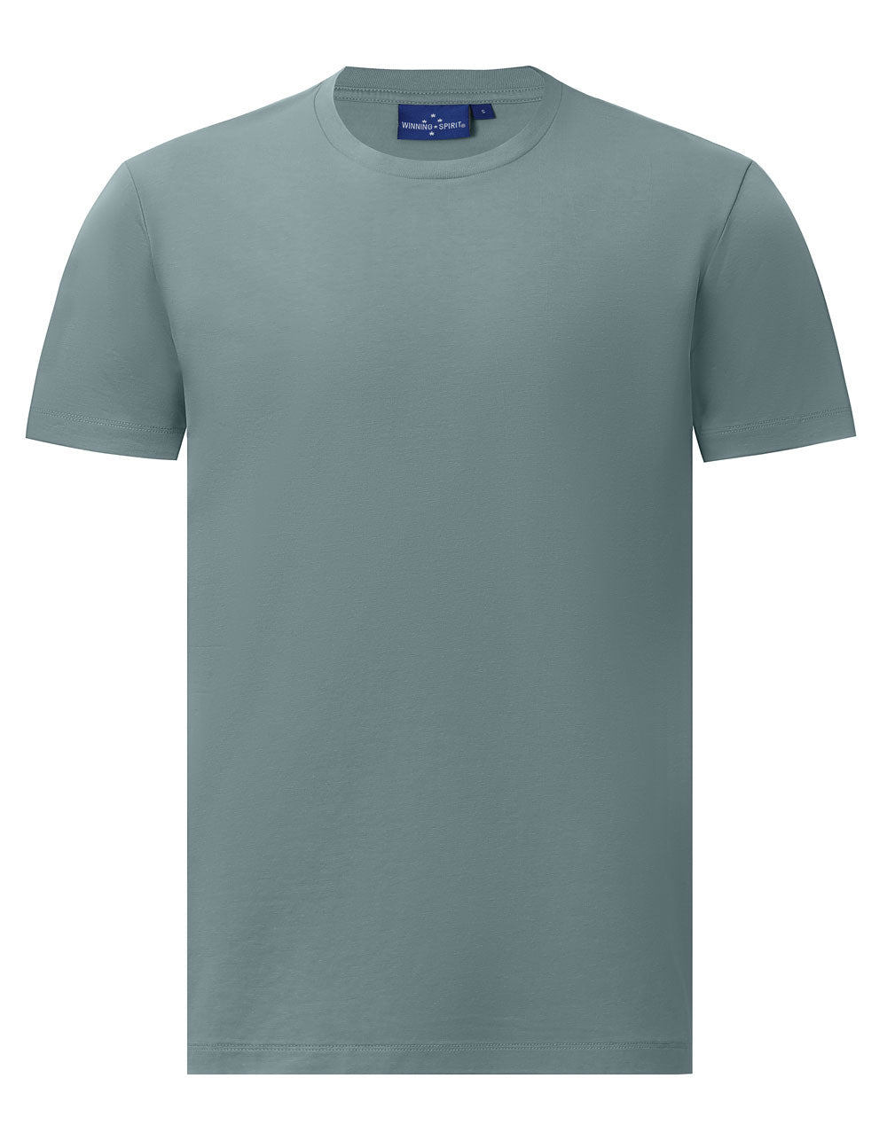 Premium Cotton Face Tee Men's - Pastel Blue - Front