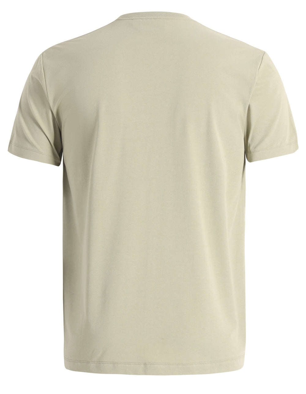 Premium Cotton Face Tee Men's - Pistachio - Back