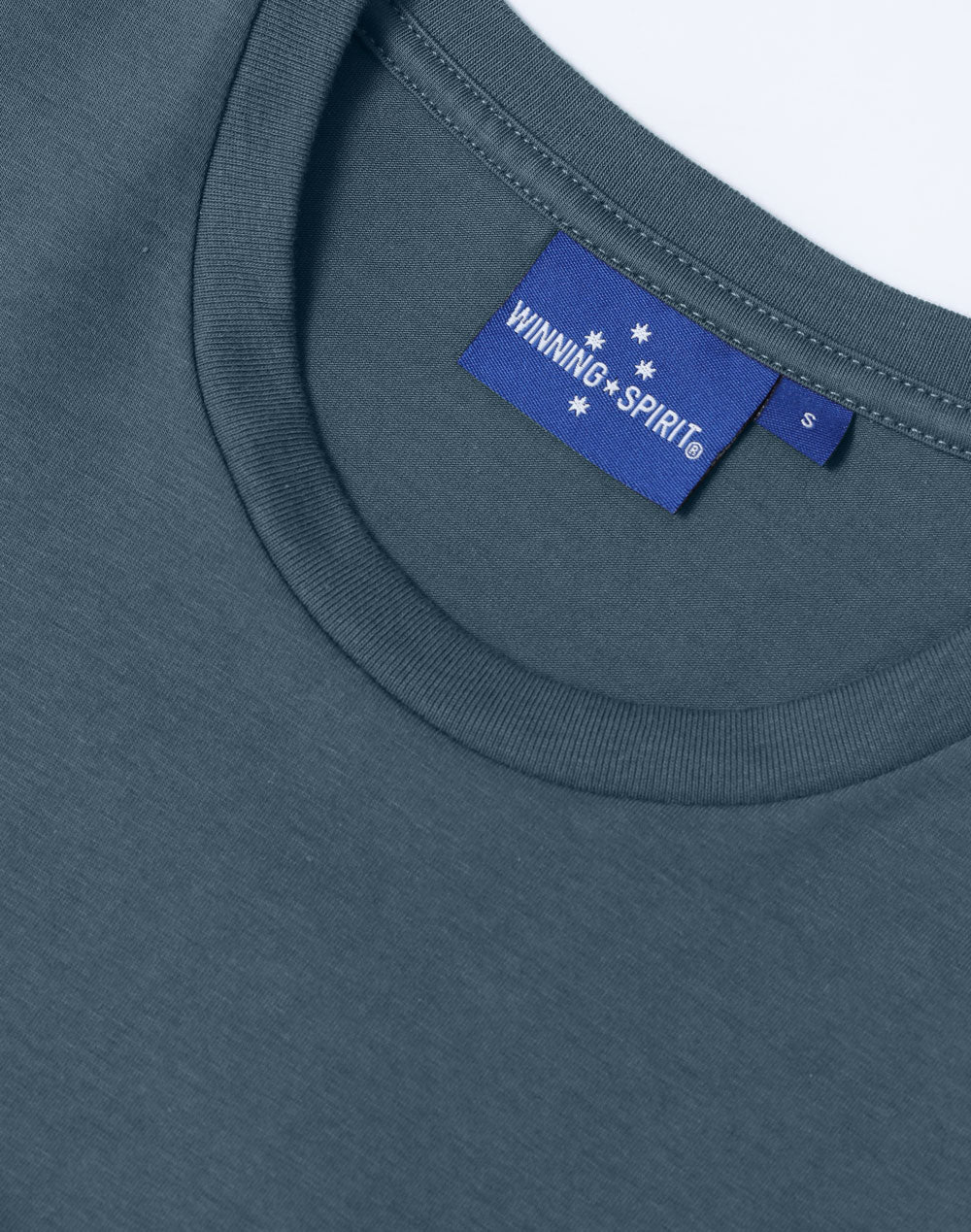 Premium Cotton Face Tee Men's - Slate Blue - View
