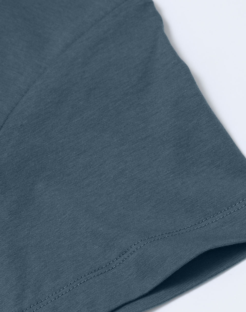Premium Cotton Face Tee Men's - Slate Blue - View