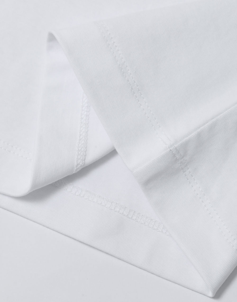 Premium Cotton Face Tee Men's - White - View