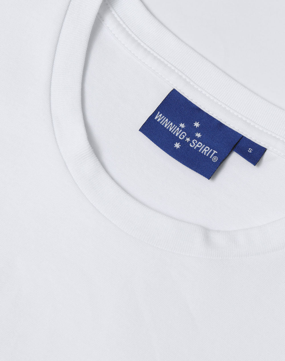 Premium Cotton Face Tee Men's - White - View