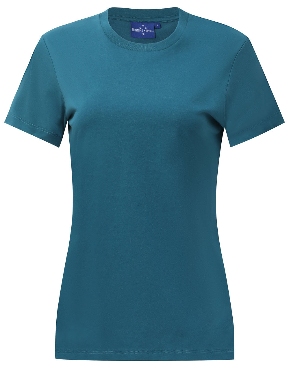 Premium Cotton Face Tee Ladie's - Atlantic - Front