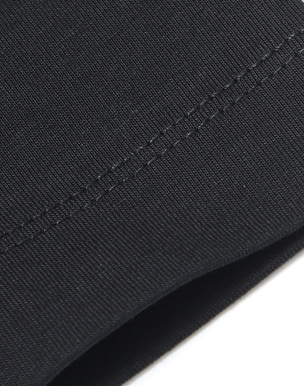 Premium Cotton Face Tee Ladie's - Black - View