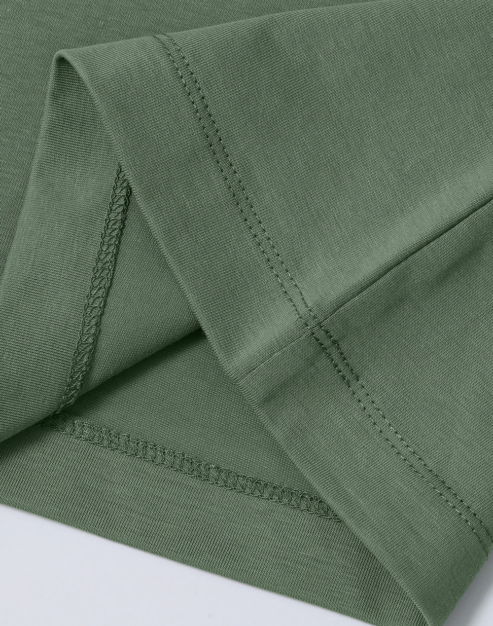 Premium Cotton Face Tee Ladie's - Mineral Green - View