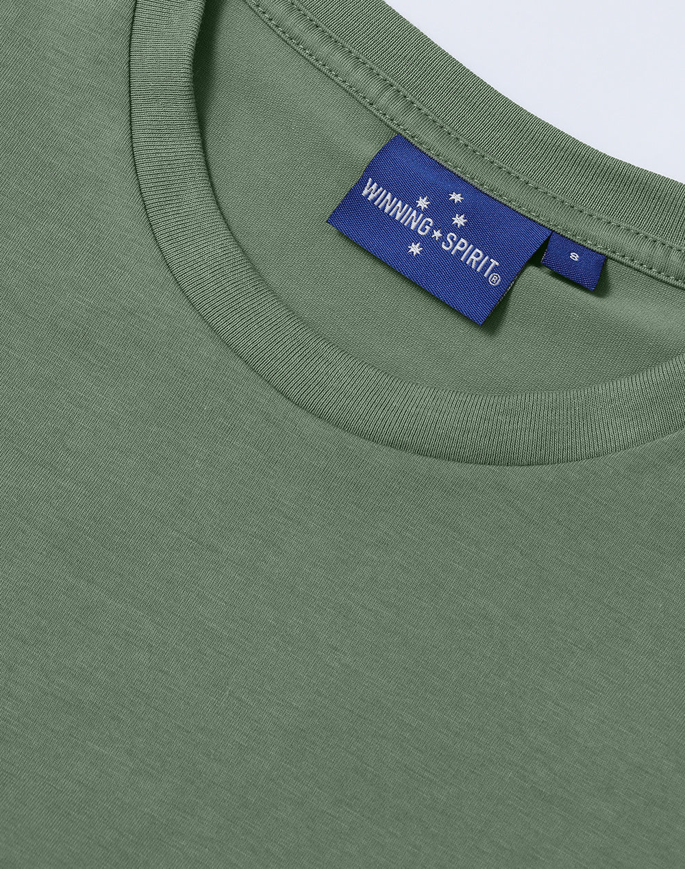 Premium Cotton Face Tee Ladie's - Mineral Green - View