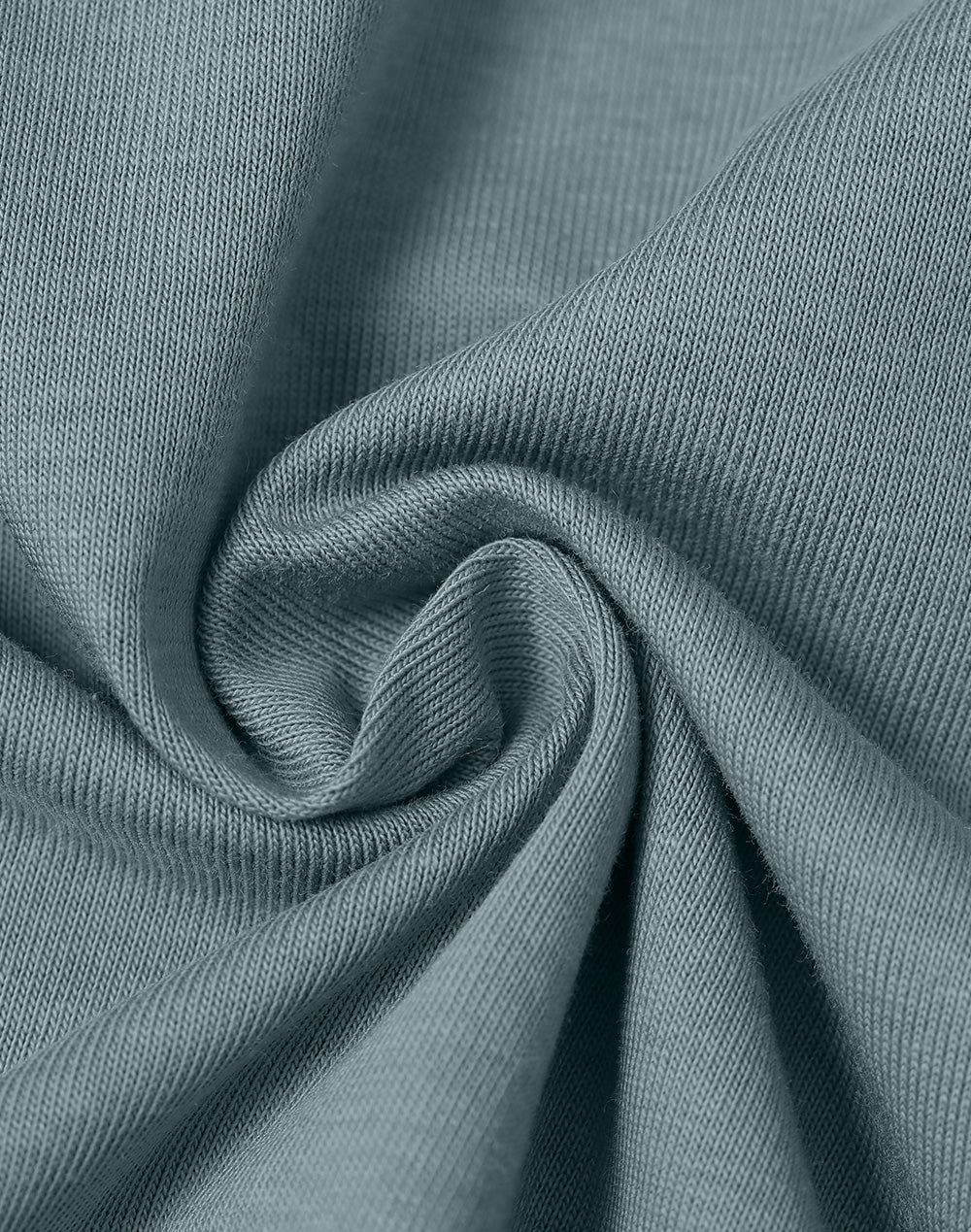 Premium Cotton Face Tee Ladie's - Pastel Blue - Fabric