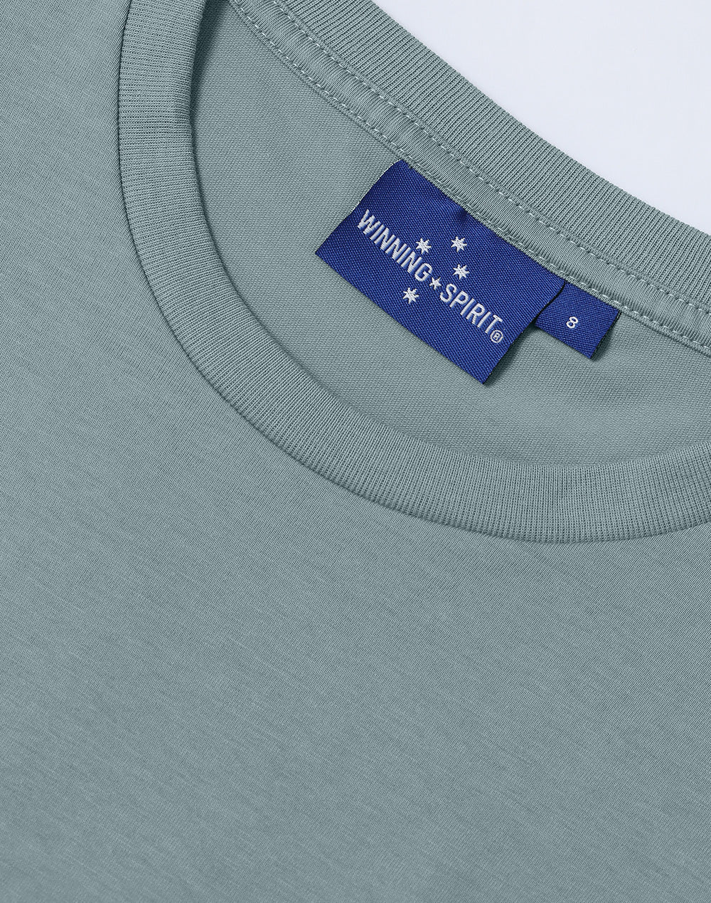 Premium Cotton Face Tee Ladie's - Pastel Blue - View