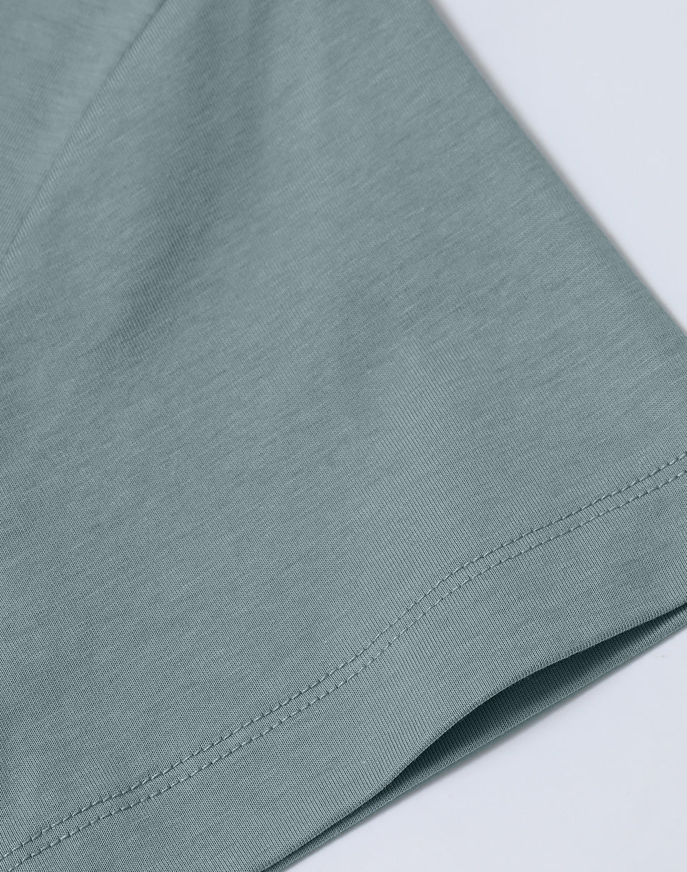 Premium Cotton Face Tee Ladie's - Pastel Blue - View