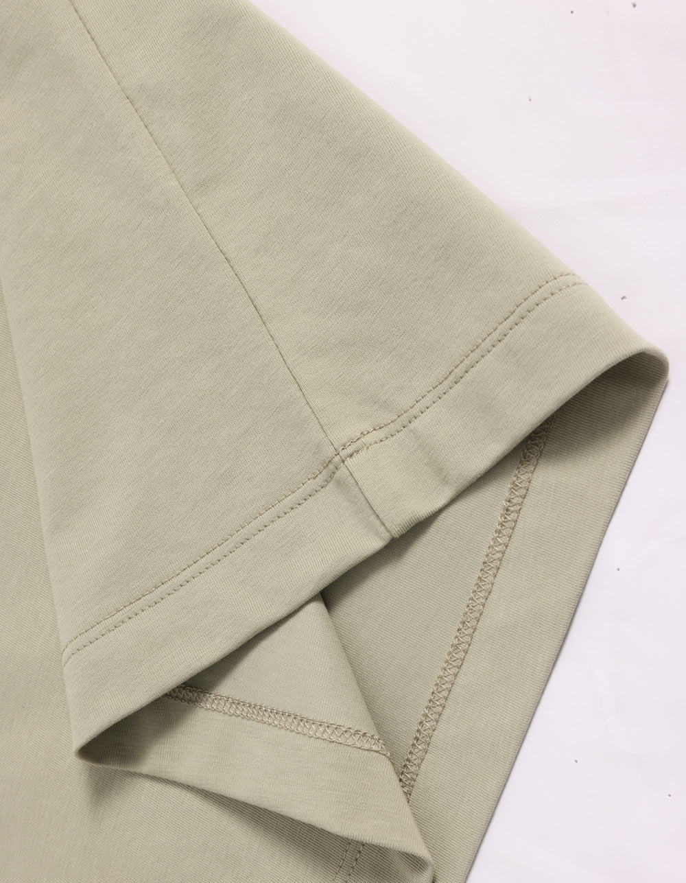 Premium Cotton Face Tee Ladie's - Pistachio - View