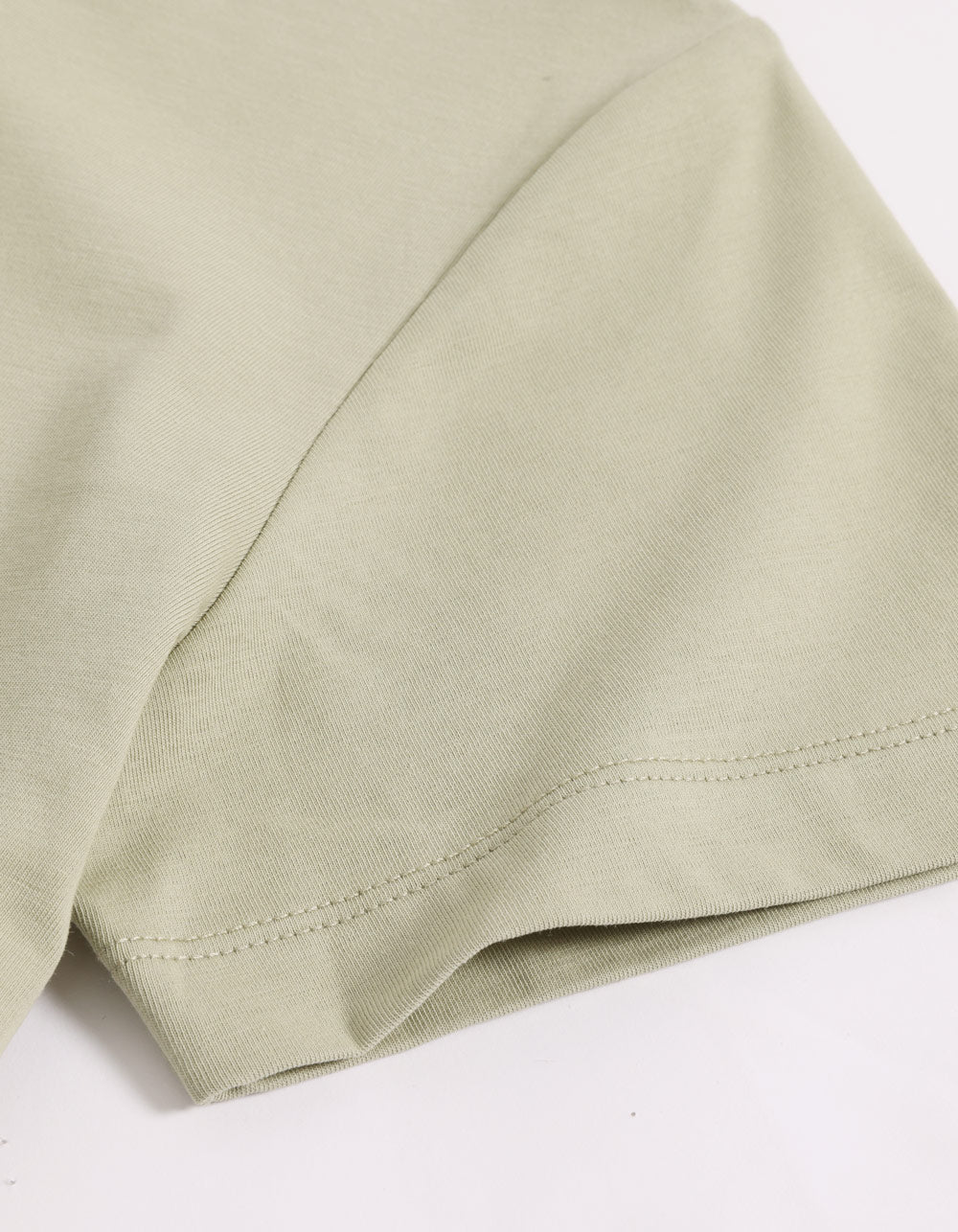 Premium Cotton Face Tee Ladie's - Pistachio - View