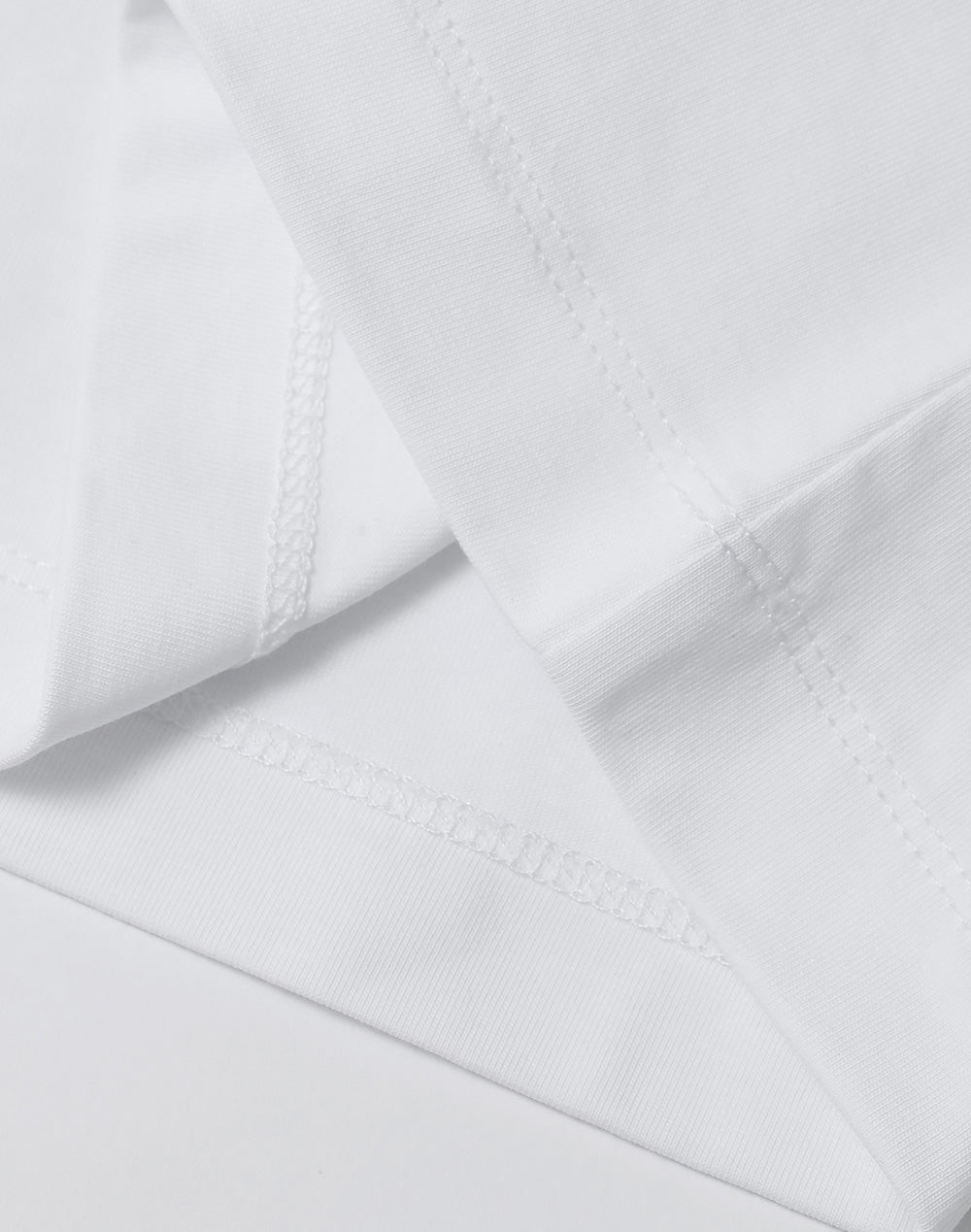 Premium Cotton Face Tee Ladie's - White - View