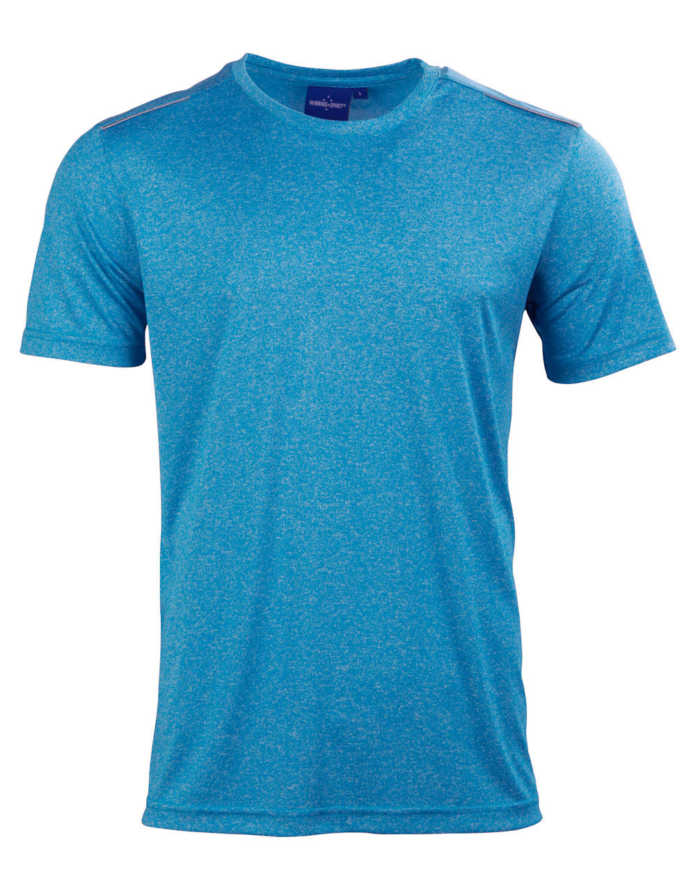 Harland Tee Men's - Cyan - Front