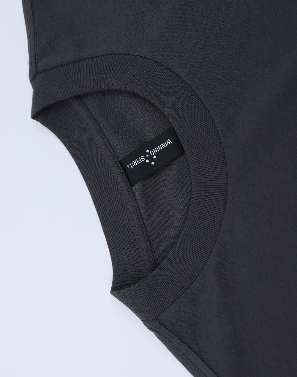 Unisex Heavy Cotton Oversized Tee - Storm Grey - View