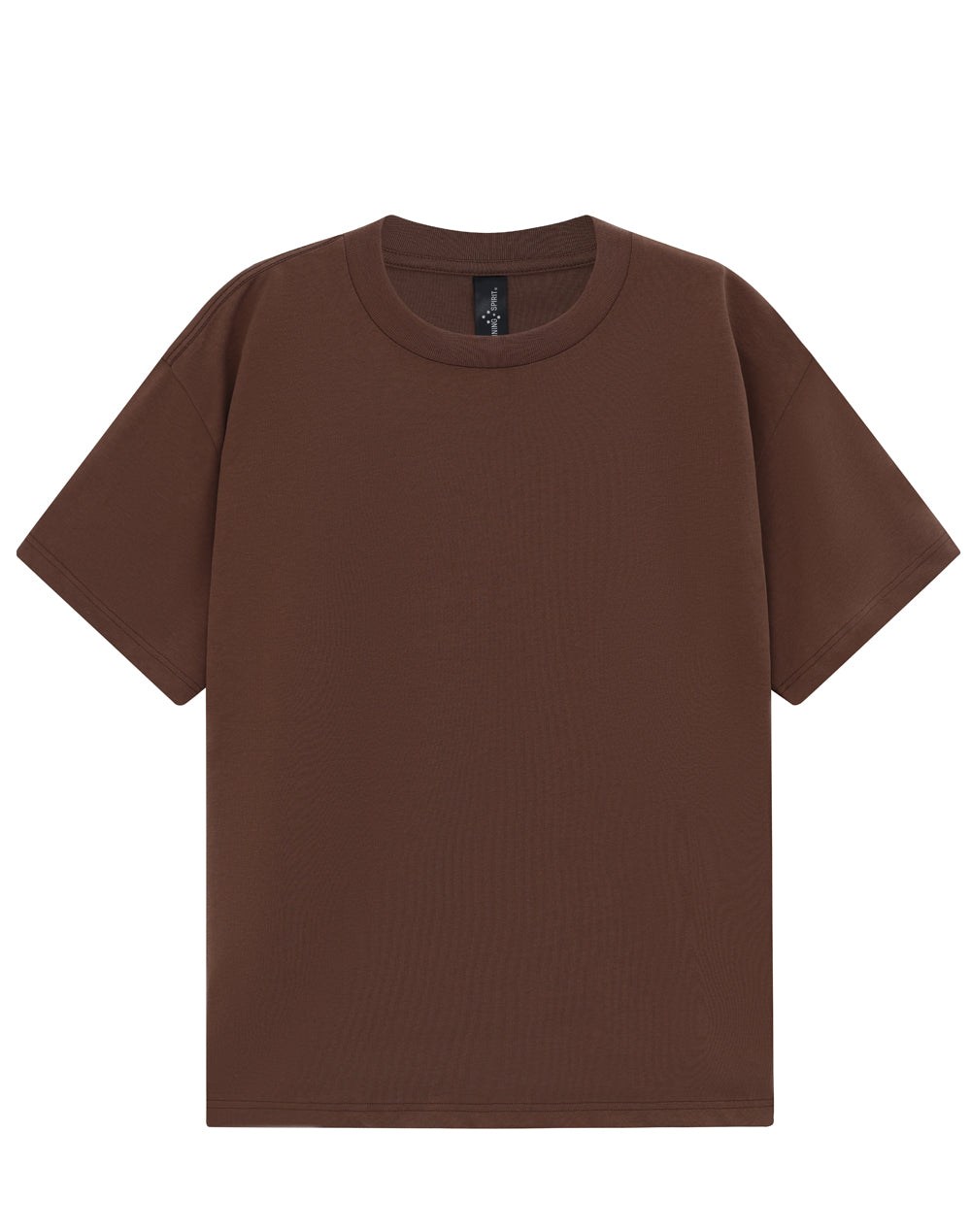 Unisex Heavy Cotton Oversized Tee - Walnut - View