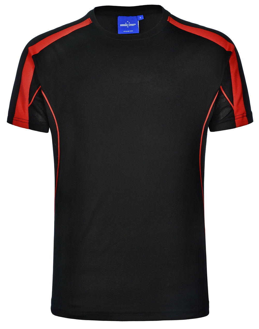 Legend Tee Shirt Men's - Black/Red - Front