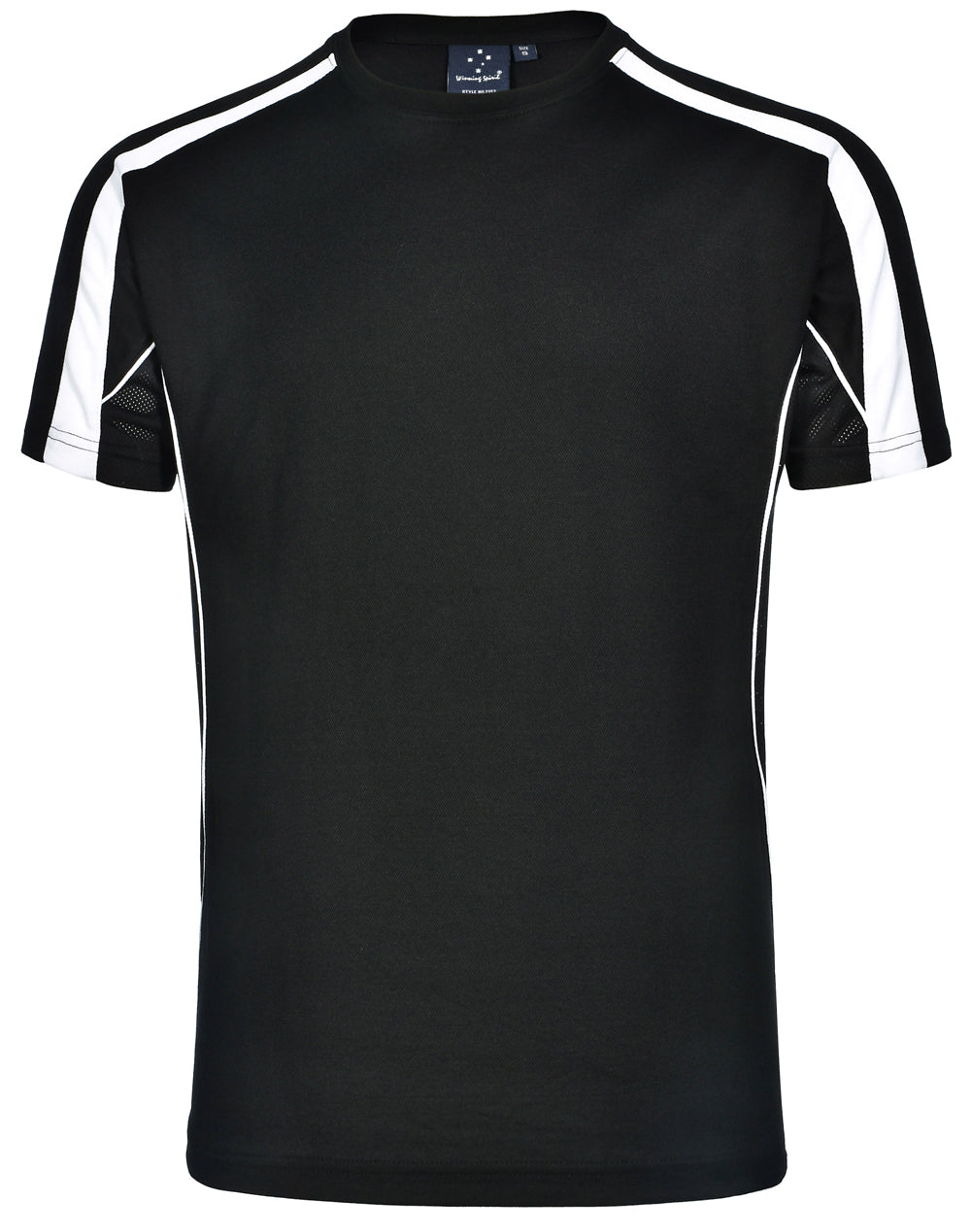 Legend Tee Shirt Men's - Black/White - Front