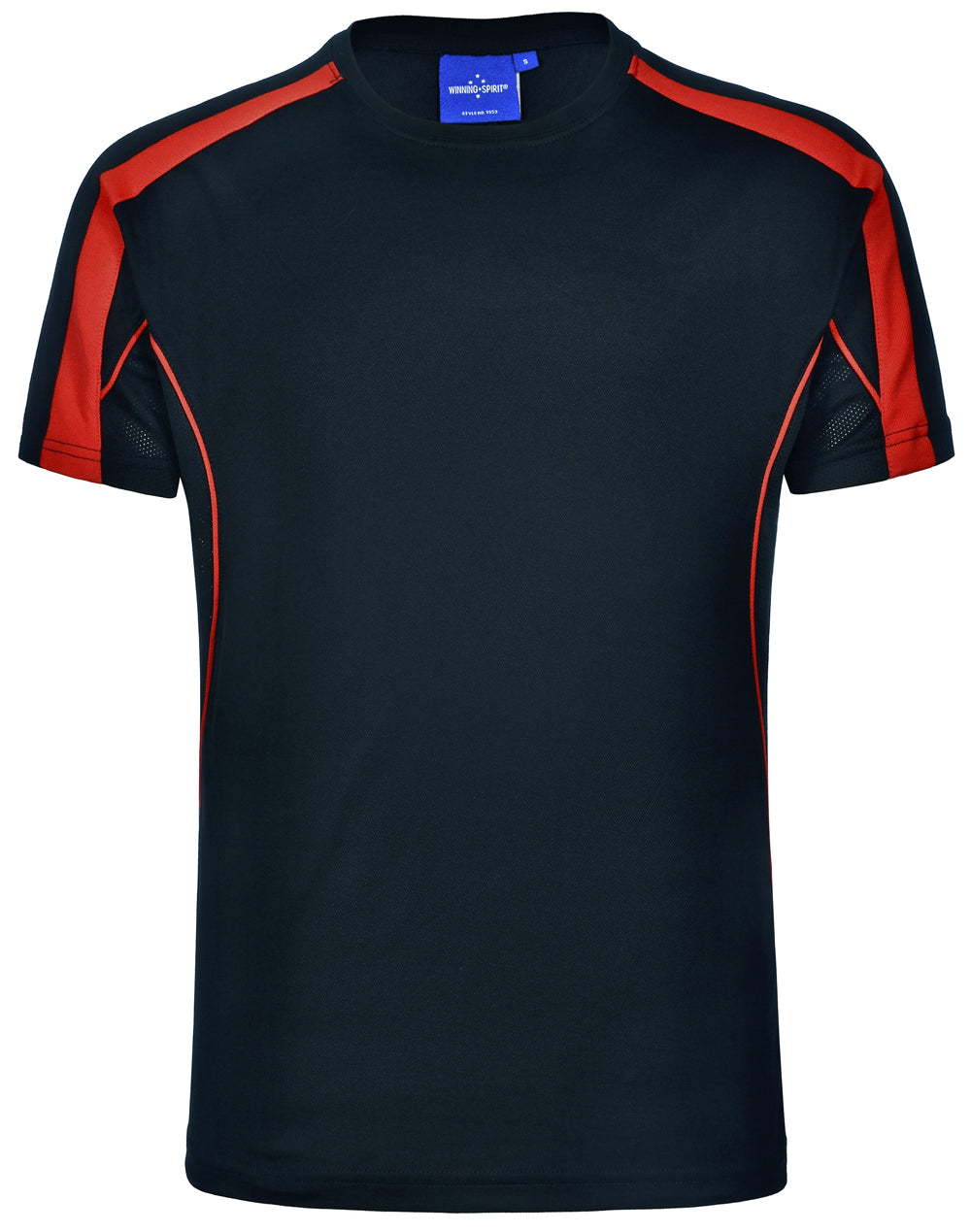 Legend Tee Shirt Men's - Navy/Red - Front