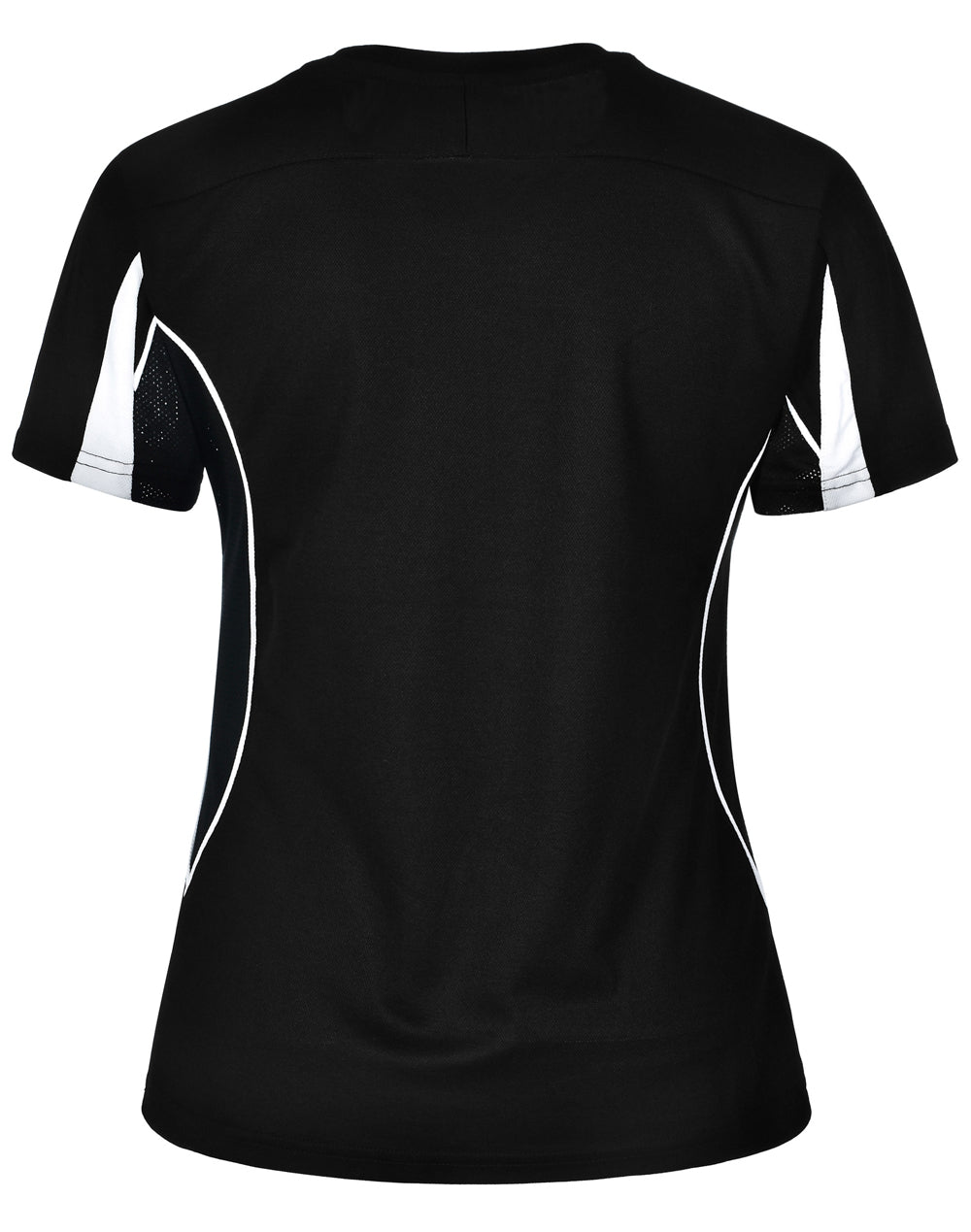 Legend Tee Shirt Ladies' - Black/White - Back