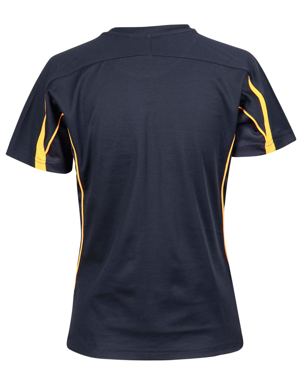 Legend Tee Shirt Ladies' - Navy/Gold - Back