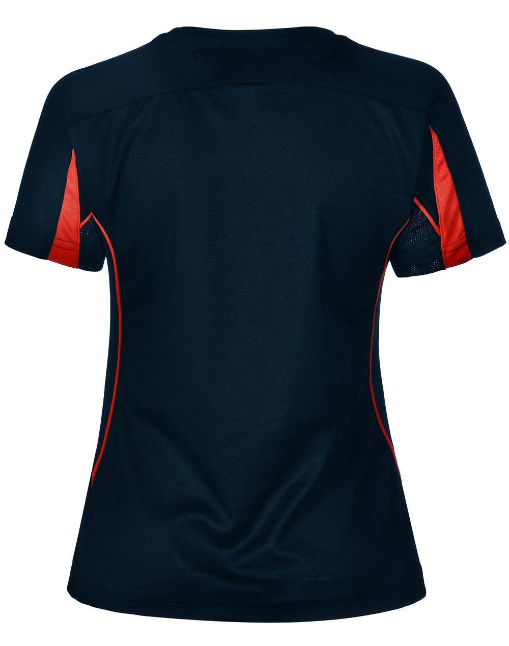 Legend Tee Shirt Ladies' - Navy/Red - Back