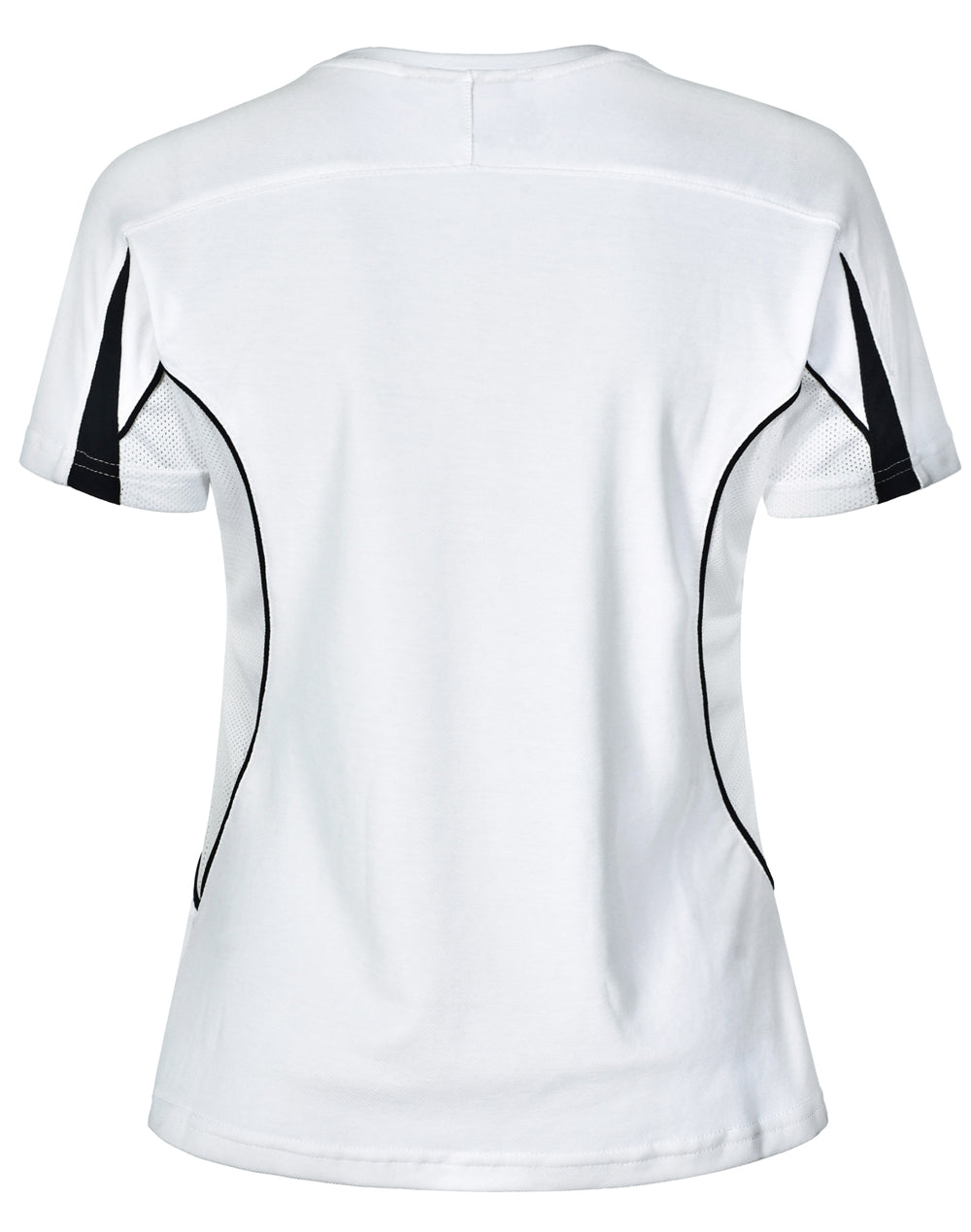 Legend Tee Shirt Ladies' - White/Navy - Back