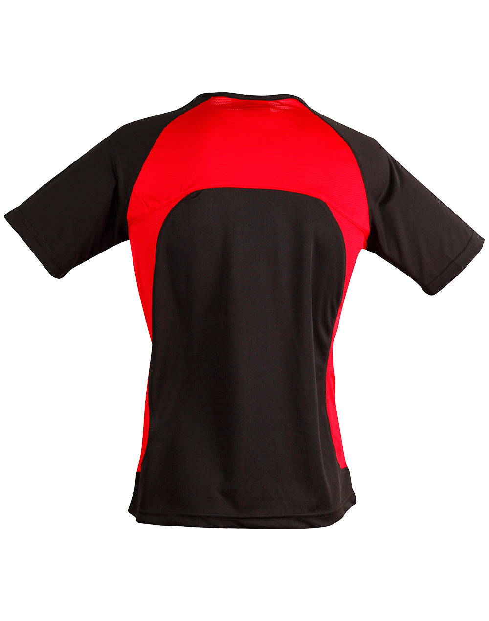 Sprint Tee Shirt Men's - Black/Red - Back