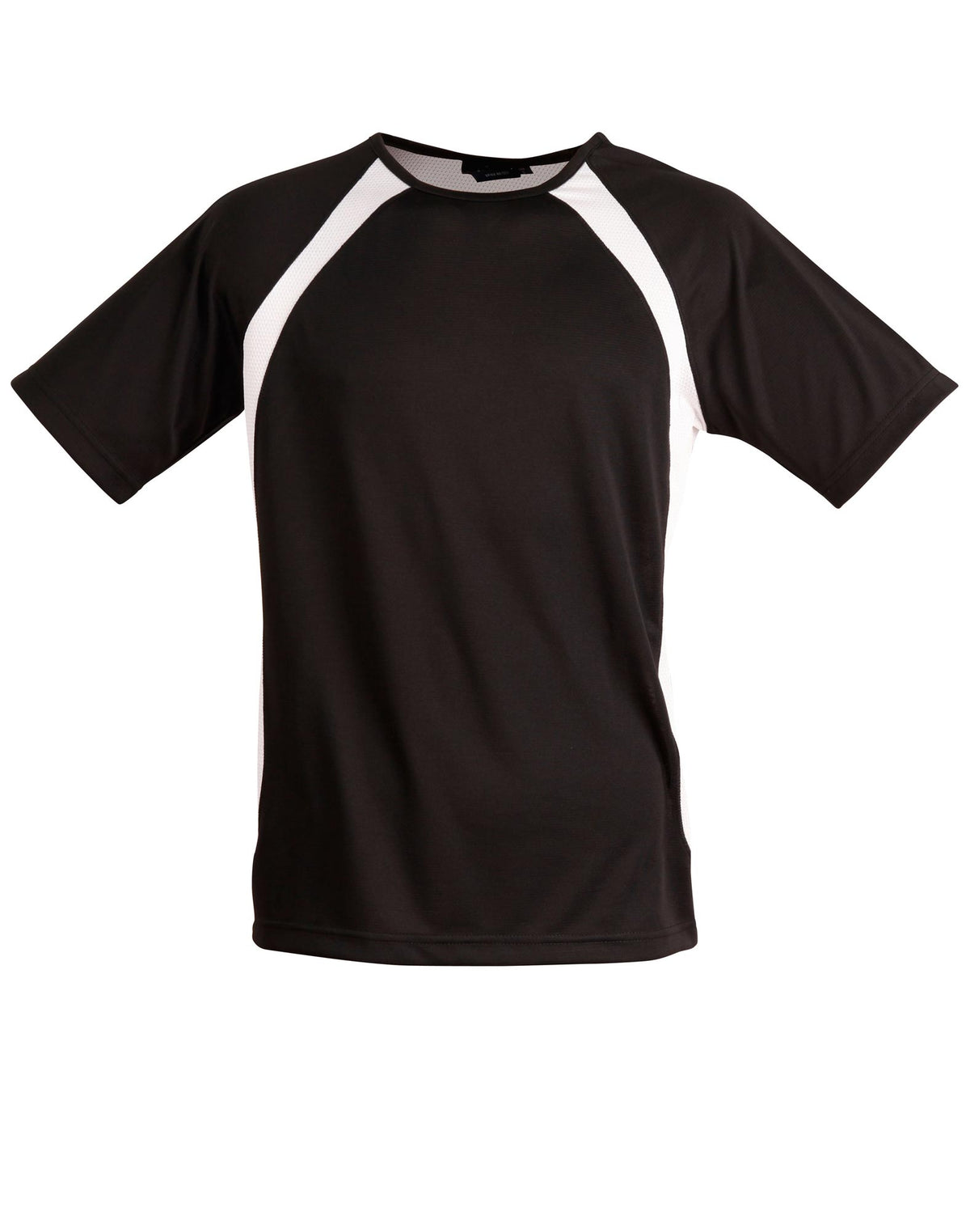 Sprint Tee Shirt Men's - Black/White - Front
