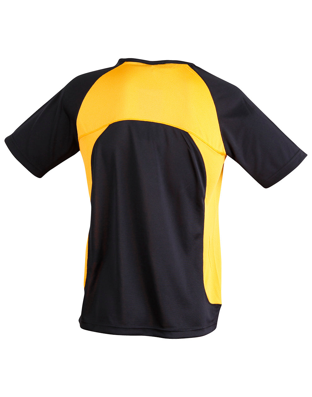 Sprint Tee Shirt Men's - Navy/Gold - Back
