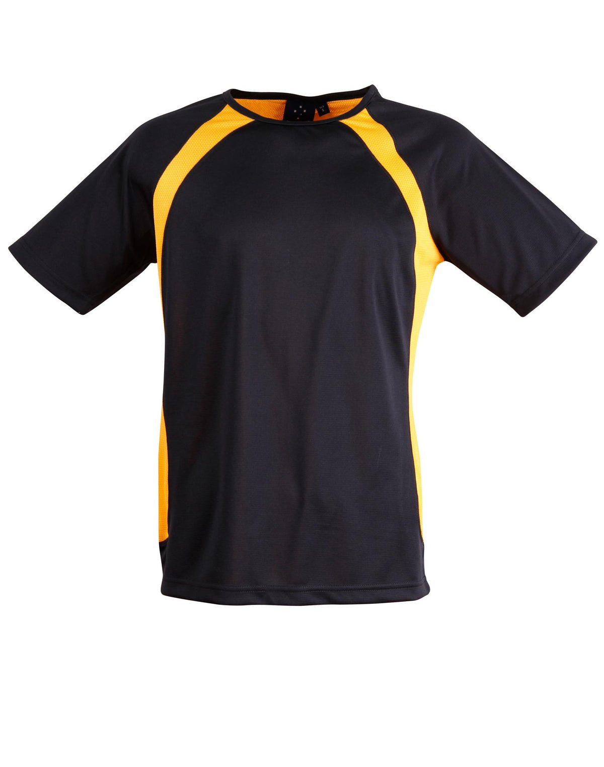 Sprint Tee Shirt Men's - Navy/Gold - Front