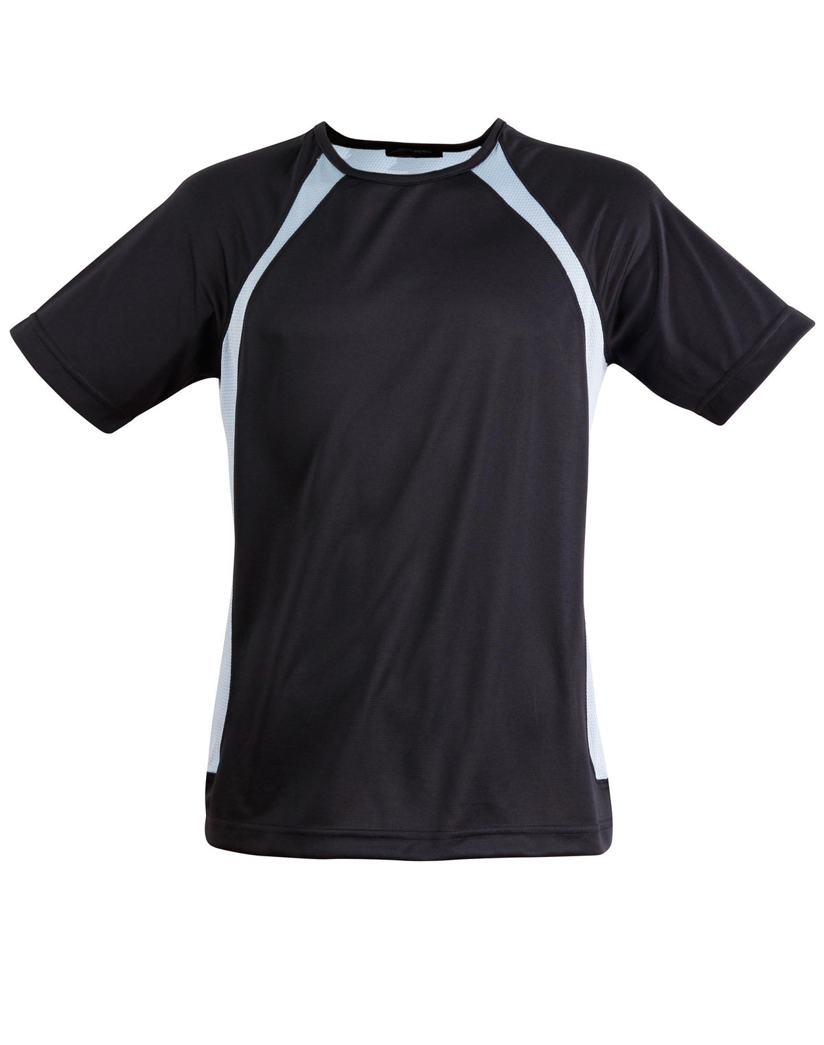 Sprint Tee Shirt Men's - Navy/Skyblue - Front