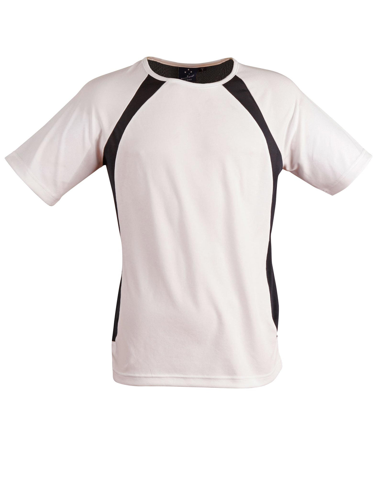 Sprint Tee Shirt Men's - White/Navy - Front