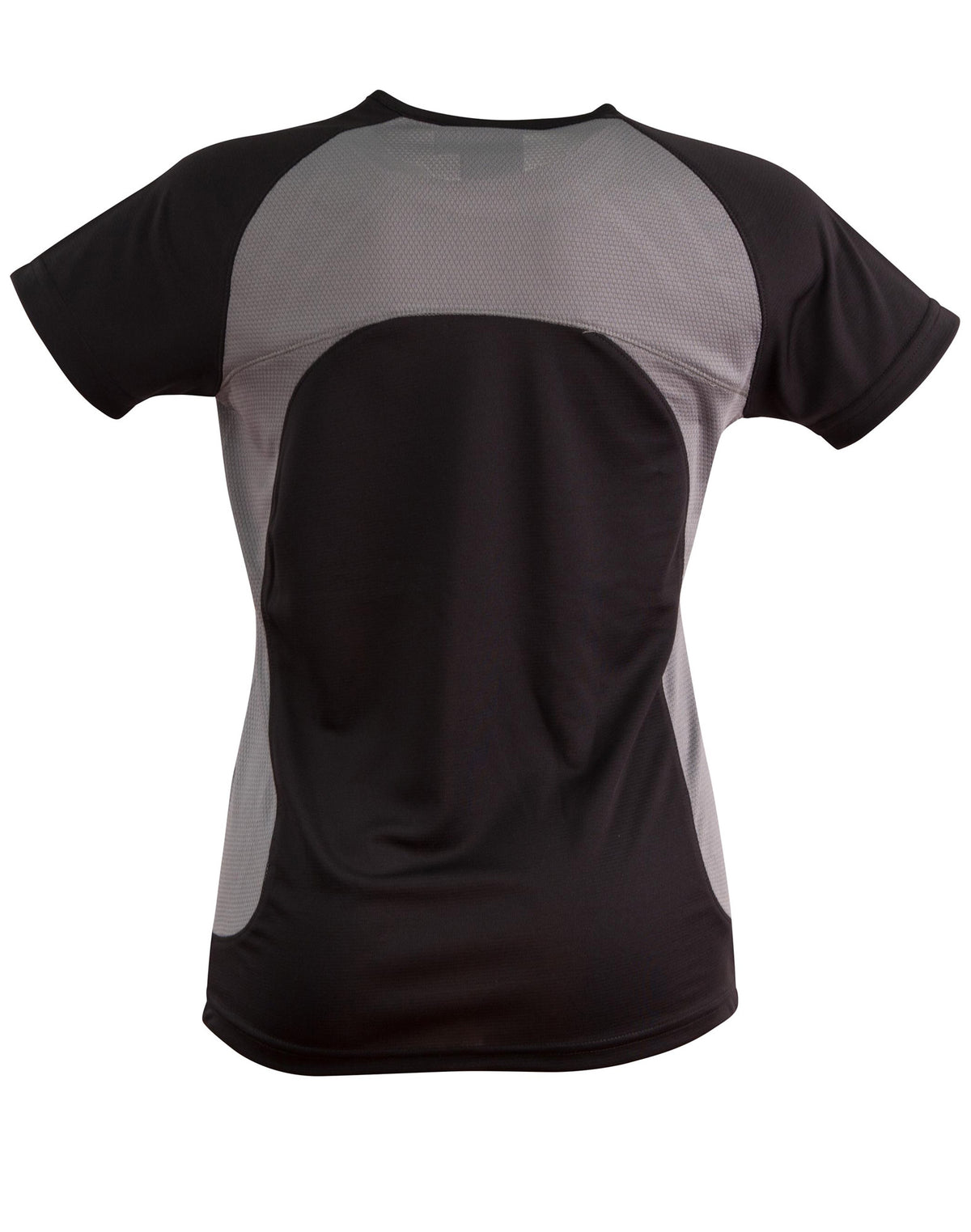 Sprint Tee Shirt Ladies' - Black/Ash - Back