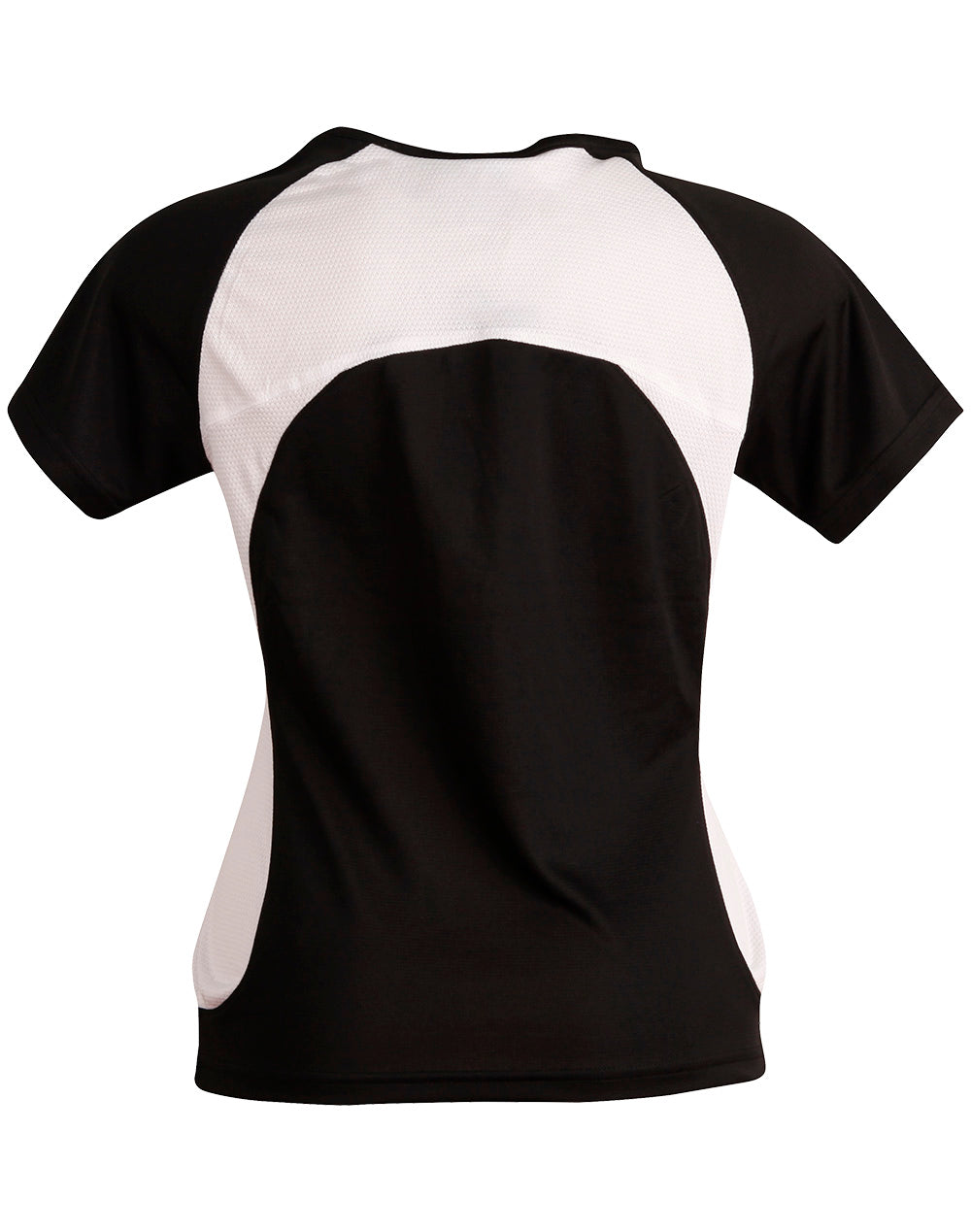 Sprint Tee Shirt Ladies' - Black/White - Back