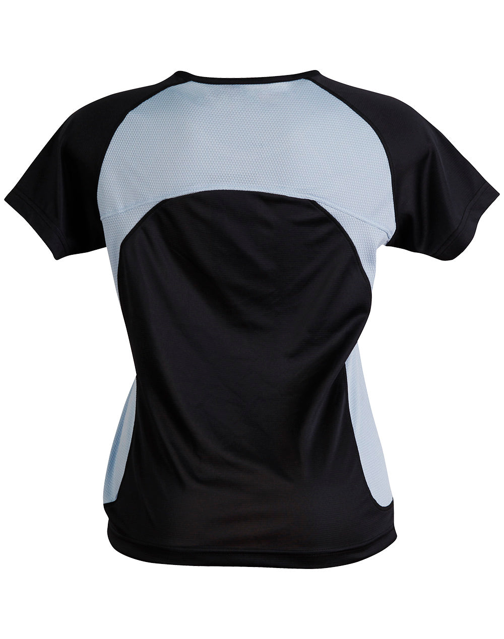 Sprint Tee Shirt Ladies' - Navy/Skyblue - Back