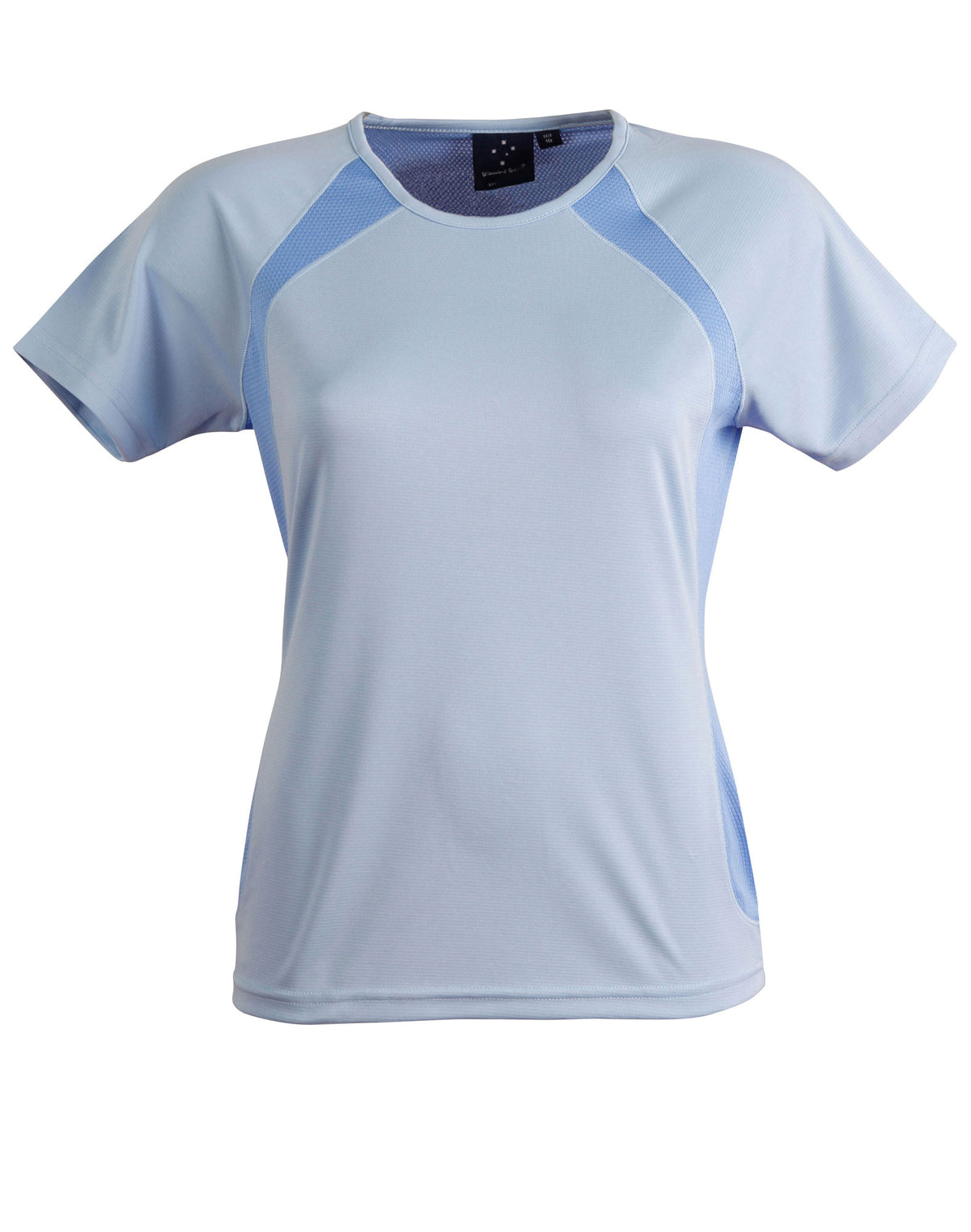 Sprint Tee Shirt Ladies' - Sky/Light Blue - Front