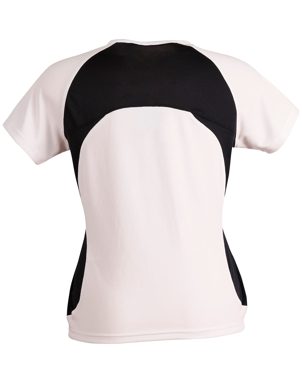 Sprint Tee Shirt Ladies' - White/Navy - Back