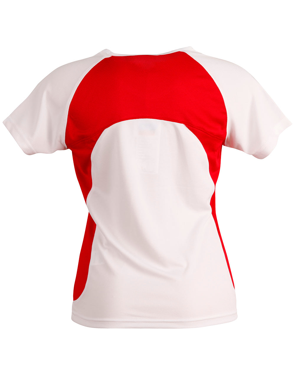 Sprint Tee Shirt Ladies' - White/Red - Back