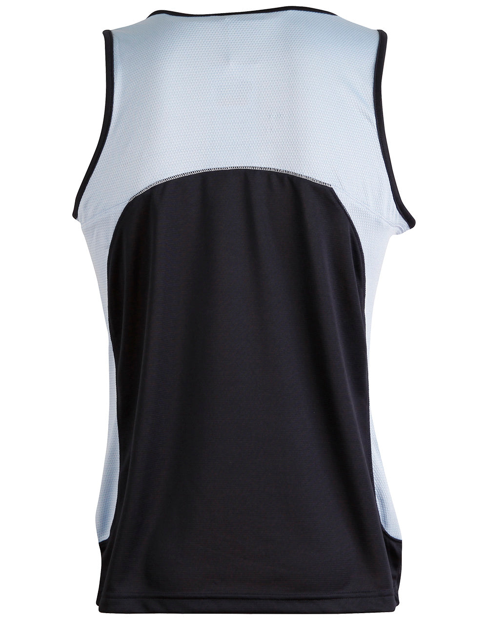 Sprint Singlet Men's - Navy/Skyblue - Back