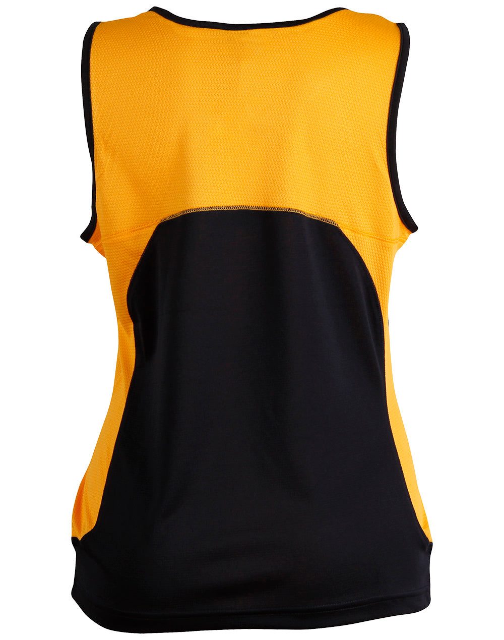 Sprint Singlet Ladies' - Navy/Gold - Back