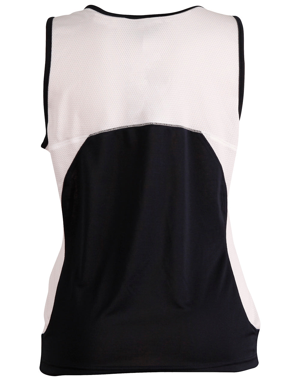 Sprint Singlet Ladies' - Navy/White - Back